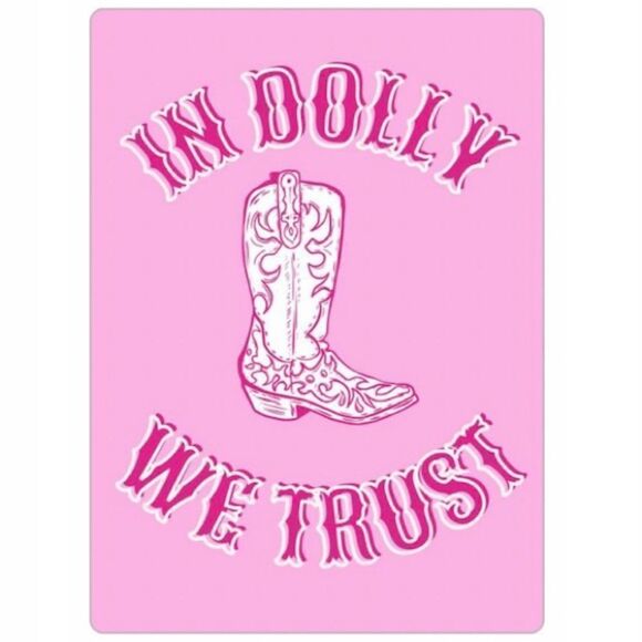COPY - In Dolly We Trust Dolly Parton Magnet - Picture 2 of 2